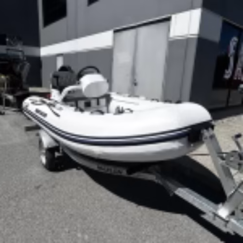 Quicksilver 320 Alum Rib Flat Floor Package